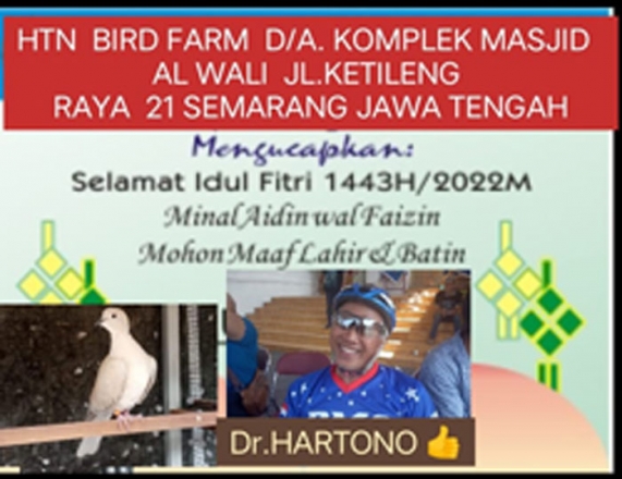 Dr. Hartono Semarang Peternak Anggungan Profesional Dari Kalangan Profesional ' Maaf Lahir Batin